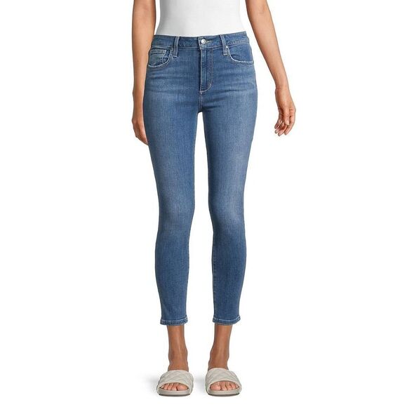 Joe's Jeans Denim - Joes Jeans High Rise Curvy Skinny Jeans Stretch Rennes Blue Size 28